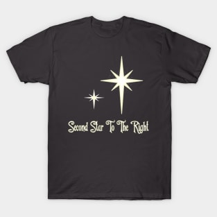 Second Star to the Right T-Shirt